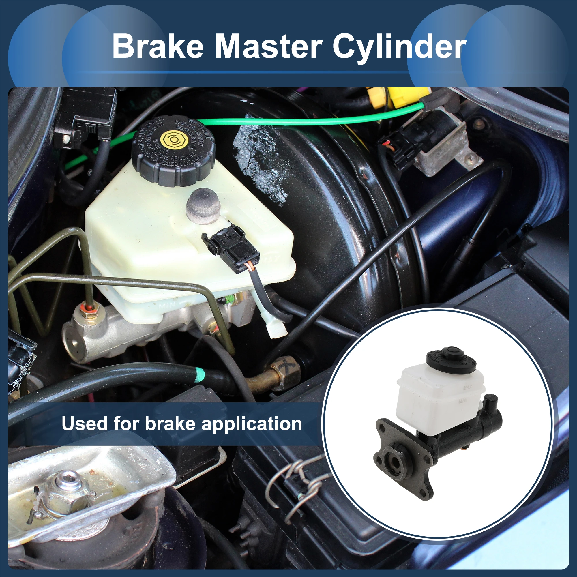 

Главный тормозной цилиндр UXCELL с резервуаром No 4720135770 для Toyota HILUX 2WD 98-04