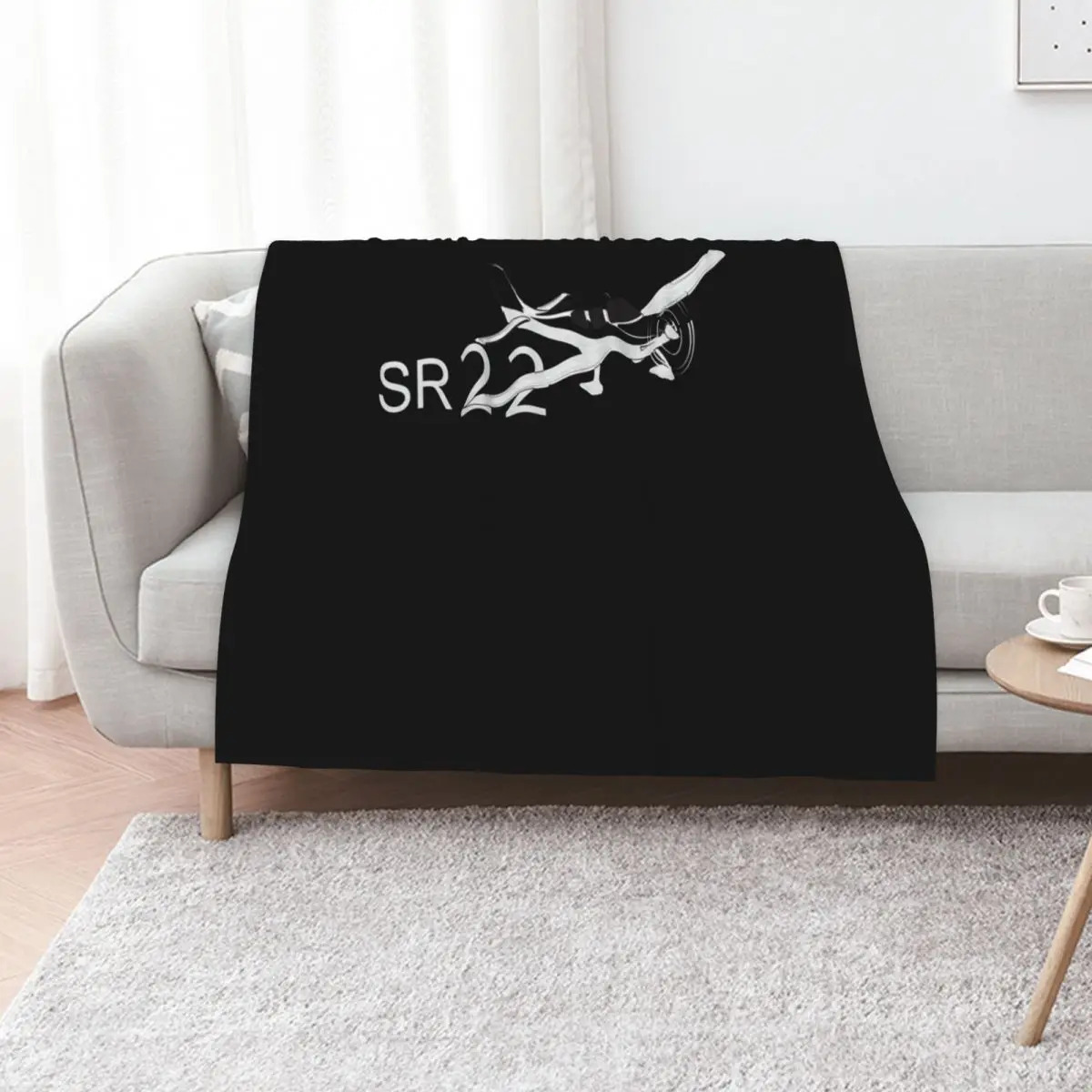 Cirrus SR22 Essential T-Shirt.png Throw Blanket Personalized Gift Cute Plaid Sofa Hairys Plaid Luxury Designer Blankets