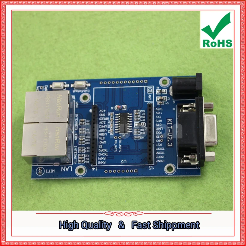 uart-WIFI module, Serial Port single-chip WIFI, HLK-RM04 Board Simplified Test (C5A6) 0.16kg-X