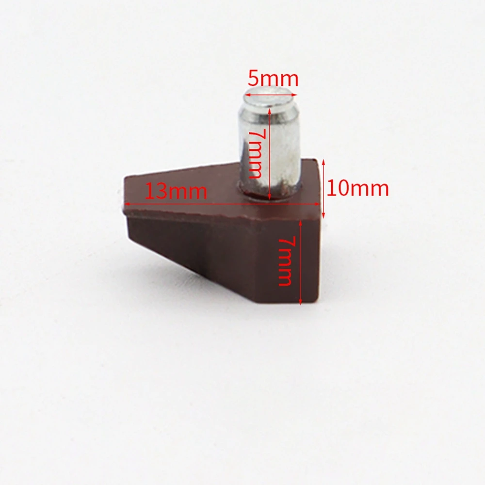 

With Metal Pin Seperator Cabinet Board Supports Shelf Studs Pegs Shelves Support Furniture Bracket Holder Home Improvement