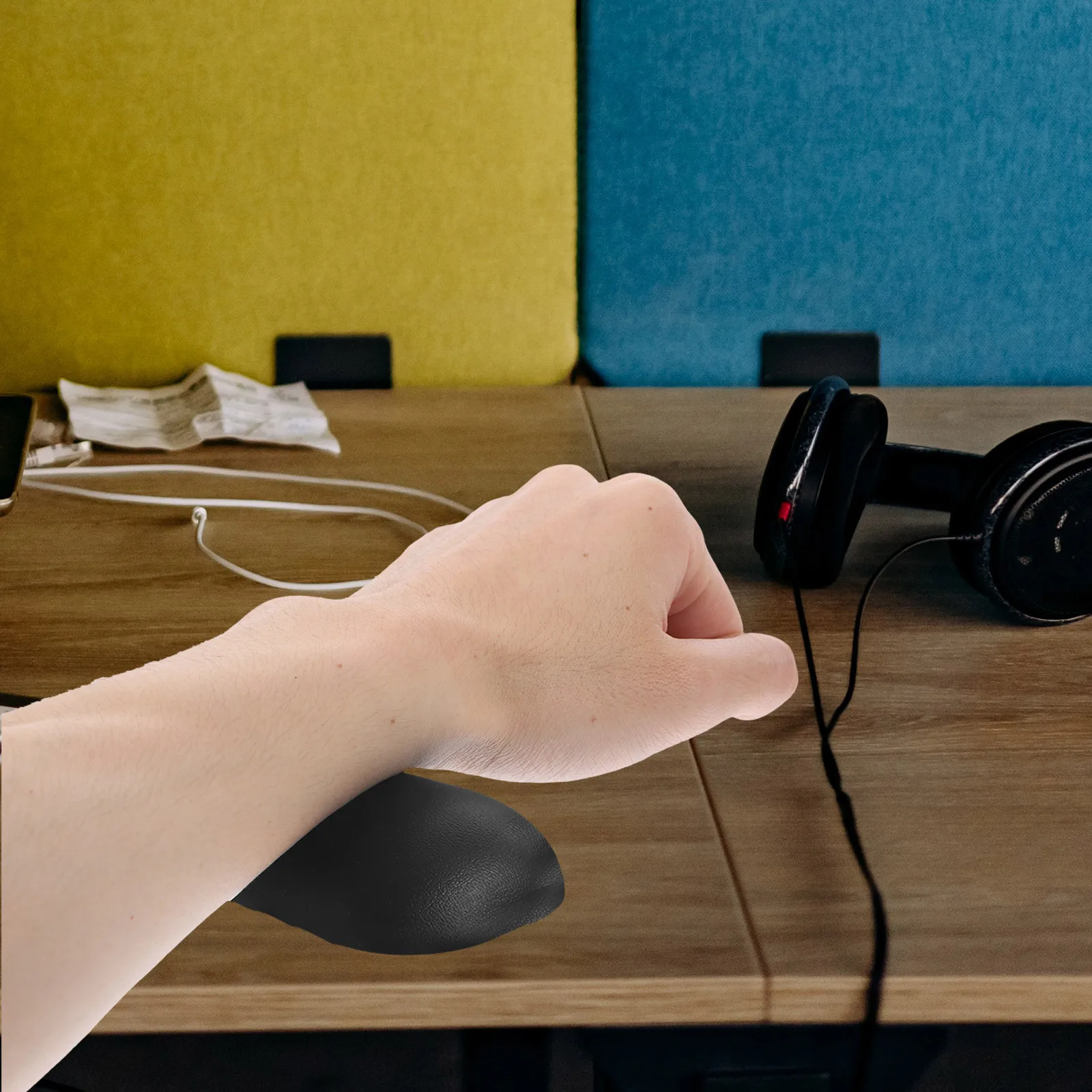 

Wrist Rest For Mouse Pad Ergonomic Silicone Support Keyboard Cushion Lightweight Portable Office Home Travel Computer