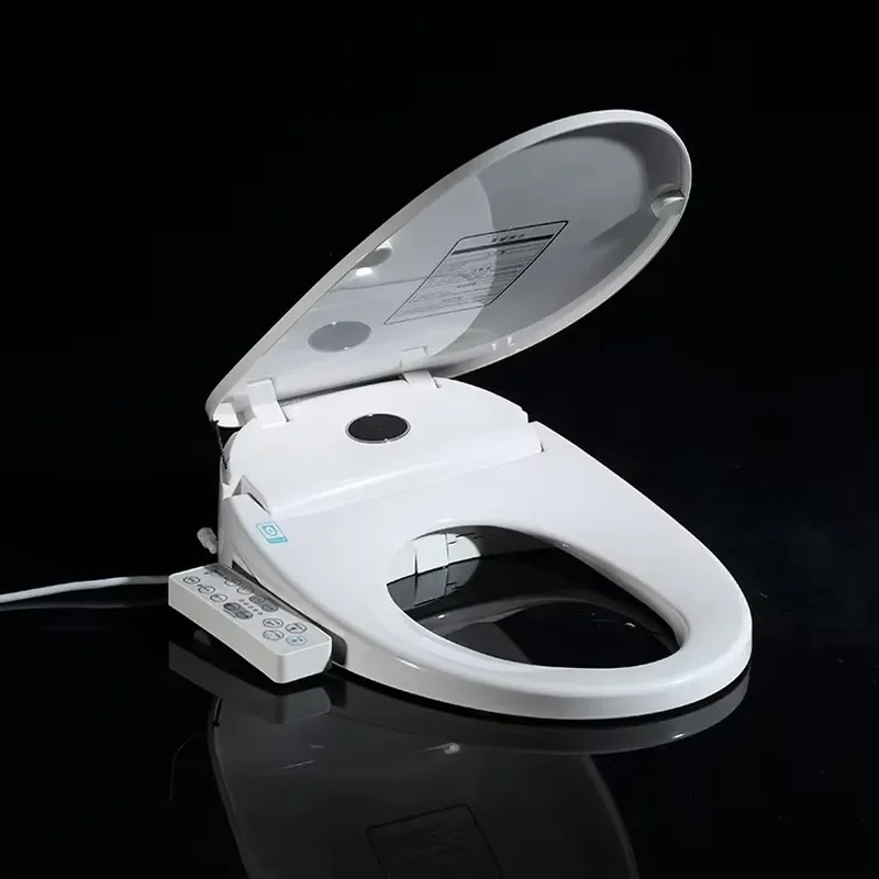 Multi-function Comfortable Pure White Telecontrol Intelligent Smart Toilet Seat Cover