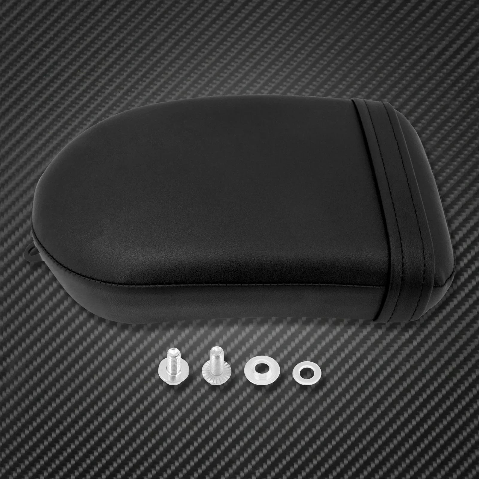 Motorcycle Rear Passenger Seat Black Cushion Pillion Leather Pad Solo Seat For Honda Rebel CMX300 CMX500 CMX 300 500 2017-2022