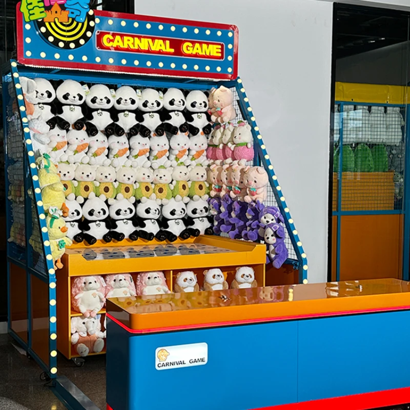 Booth Machine Lucky Coin Throwing Indoor Shopping Mall Large Playground Carnival Booth Game