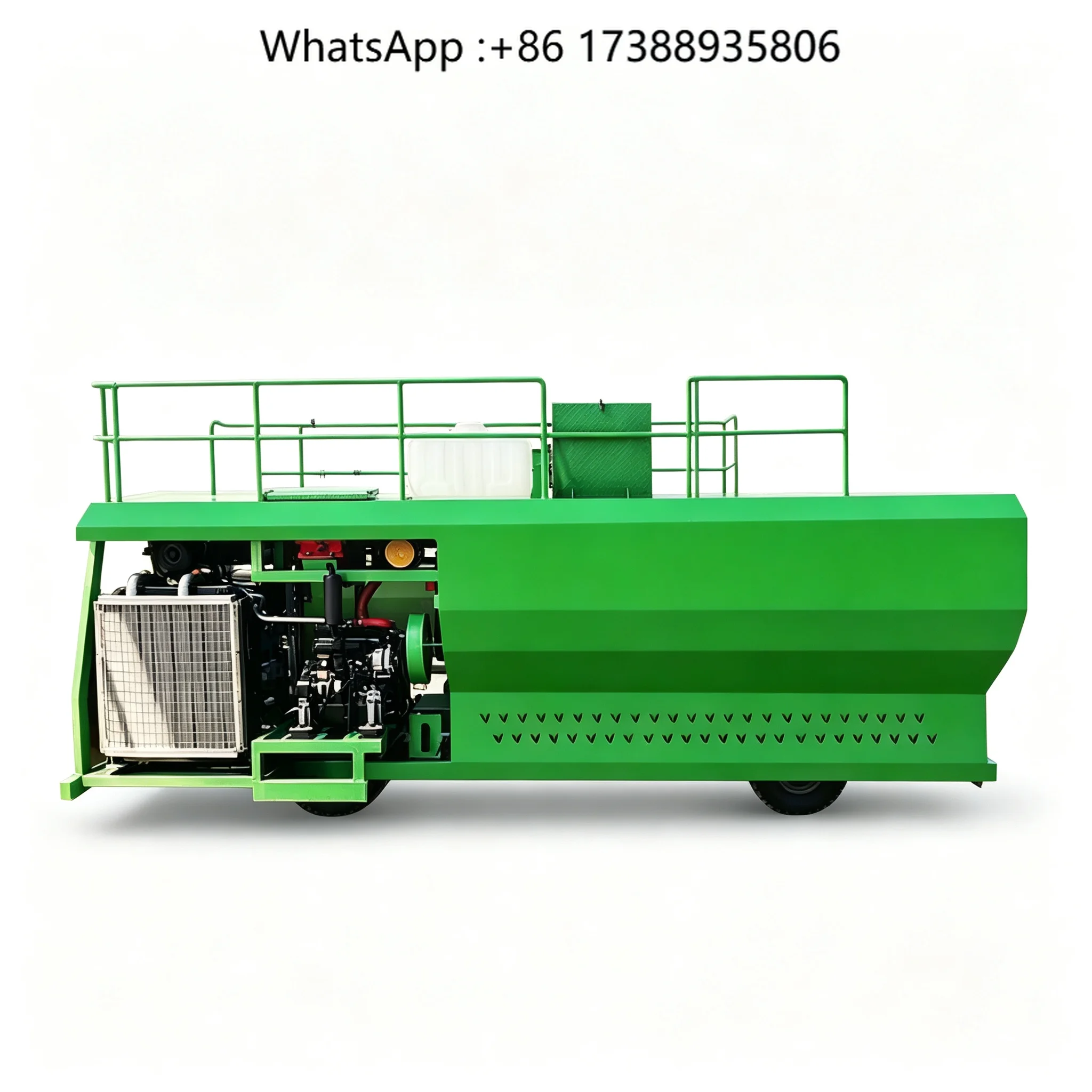 Durable Abrasion Resistant Portable Hydroseeder Machine Grass Seed Spraying Equipment for Landscape Lawn Construction