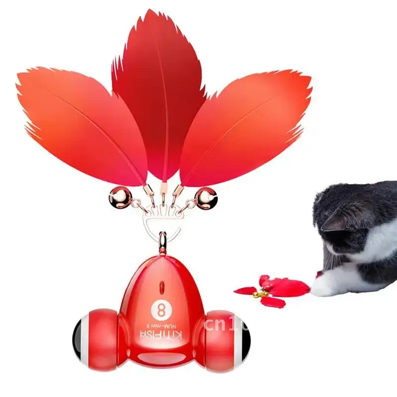 Игрушка для кошек, полностью автоматическая интеллектуальная дразнящая маленькая игрушка с золотой рыбкой для кошек, артефакт с зарядкой через USB, умные игрушки для домашних животных Игрушка для кошек, полностью автоматическая интеллектуальная дразнящая маленькая игрушка с золотой рыбкой для кошек, артефакт с зарядкой через USB, умные игрушки для домашних животных