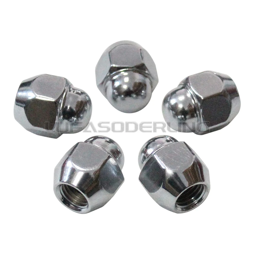 5pcs Wheel Lug Nuts For Hyundai Sonata / Kia (M12x1.5) 21mm Hex Lug Stud Bolt 52950-14140 52950-M1000 52950-14120 52950-14100