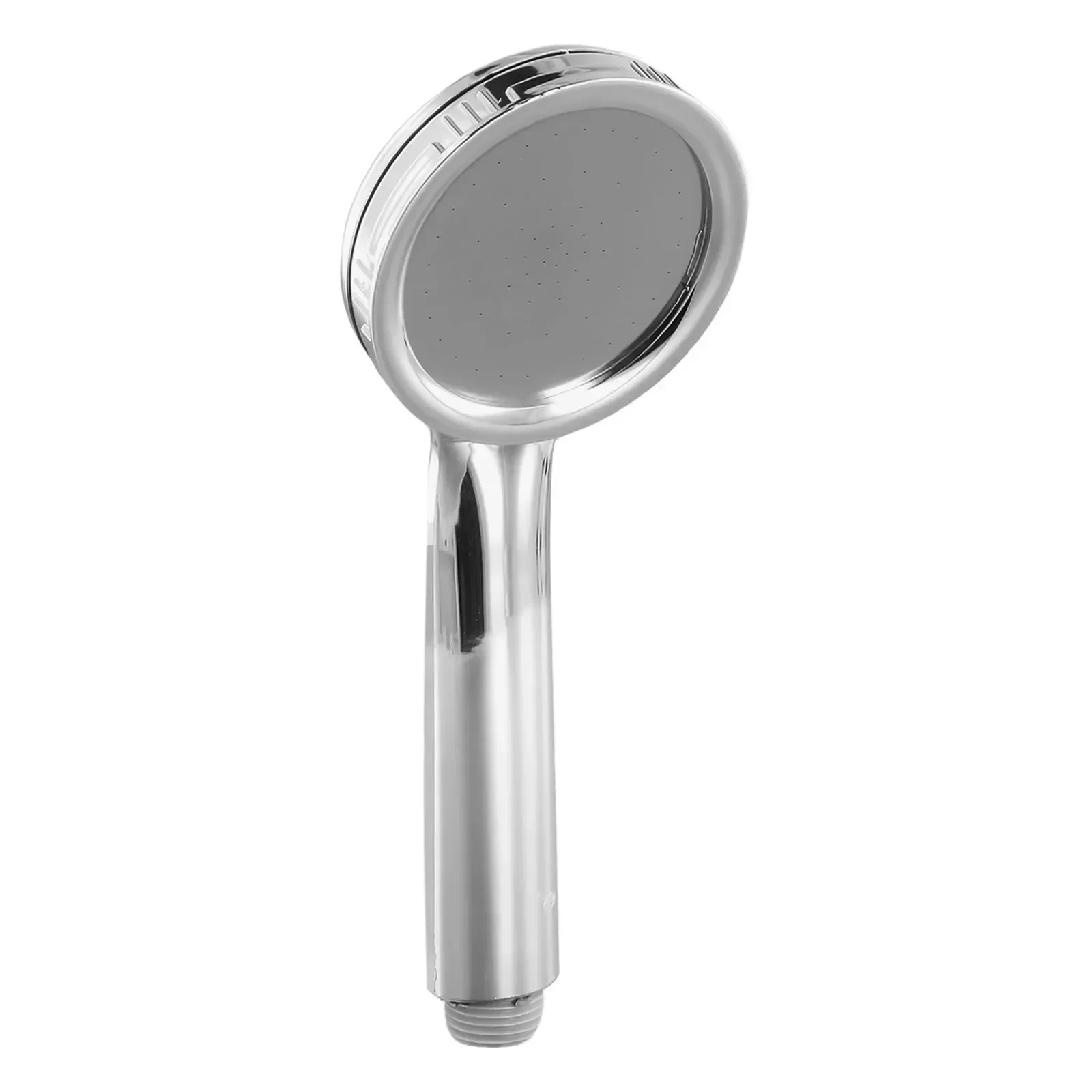 Advanced Internal Structure Silver Handheld Shower Head Provides Strong Pressure and Large Flow Even in Low Flow
