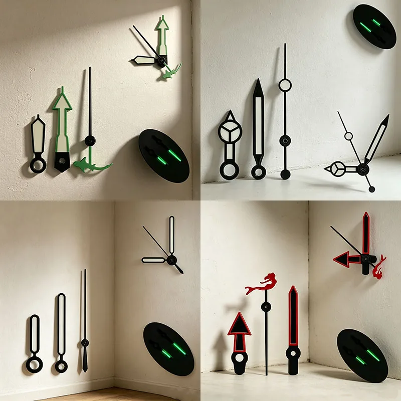 C3 Luminous Watch Hands Set, Mod Parts for Mechanical Watch, Compatible with NH Series Movement, Multiple Colors Available