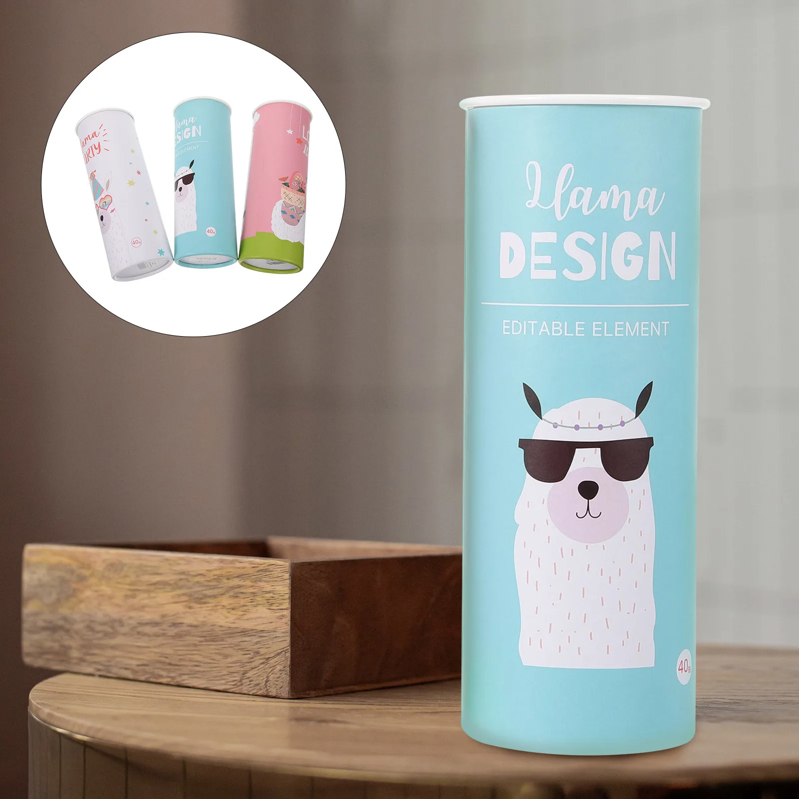 

3pcs Tissue Cylinder Round Tissue Box For Cup Holder Refillable Car Tissues Container Compact Napkins Holder Car Interior Decor