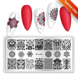 BORN PRETTY Nail Stamping Plates Big Sale Lace Petals Butterfly Mandala Plants Abstract Stamp Templates Printing Stencils Molds