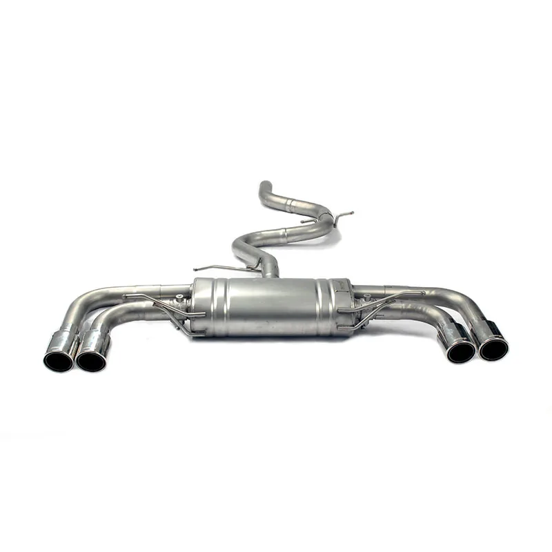 High Performance Exhaust pipe For Audi TT MK1/Mk3/Mk2 2017-2024 Catback Exhaust Valved Exhaust Muffler Stainless Steel