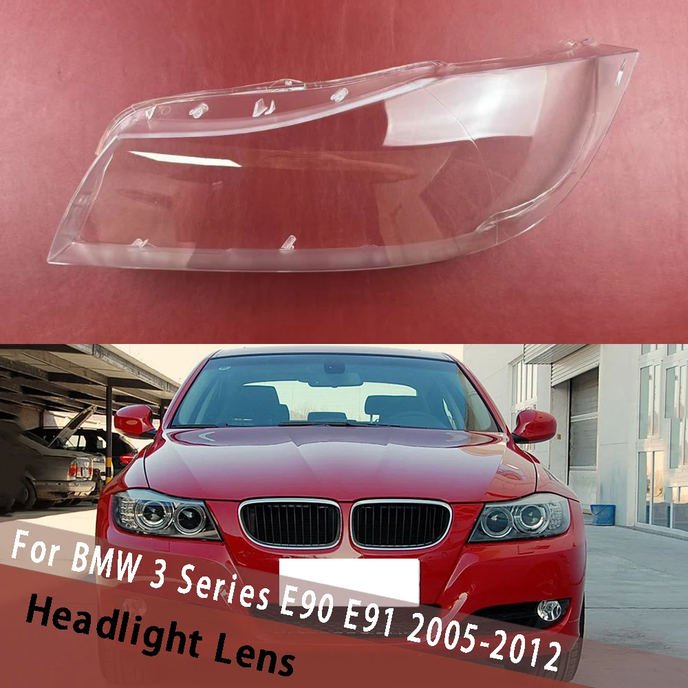 

Для BMW 3 серии E90 E91 318 320 325 328 335 2005 ~ 2012 ксеноновая (высокая) крышка фары корпус линзы из плексигласа замена