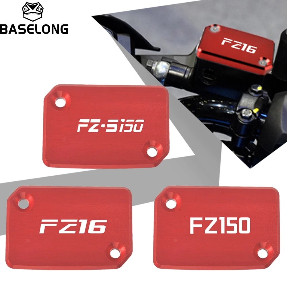 

For YAMAHA FZ-16 2009-2012 FZS150 2013-2014 FZ150 2015-2016 Motorcycle CNC Aluminum Brake Fluid Fuel Reservoir Tank Cover Cap