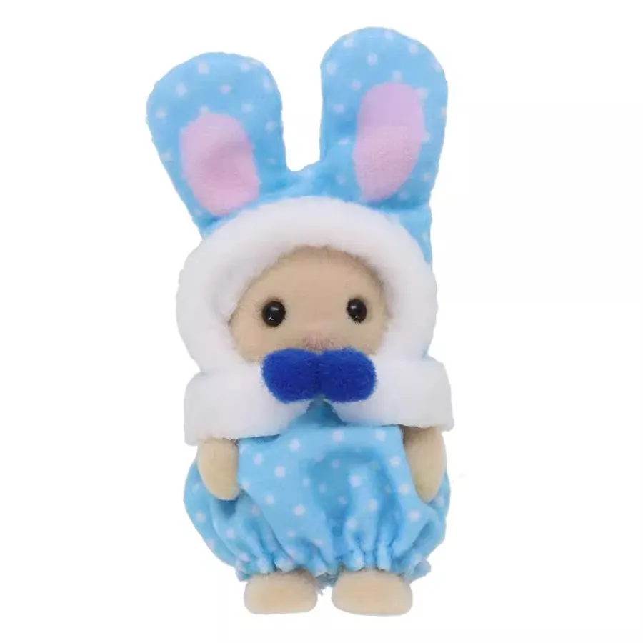 New Kawaii SYLVANIAN FAMILIES Anime Figures Blind Box 40th Anniversary Rabbit Blind Box Custom Room Decoration Birthday Toy Gift
