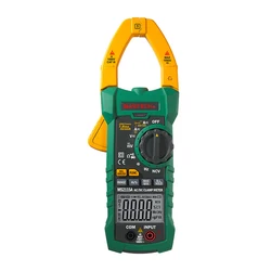 Mastech True RMS Digital Clamp Meter MS2115A 6000 Counts AC/DC Voltage Current Tester with INRUSH and NCV Measurement