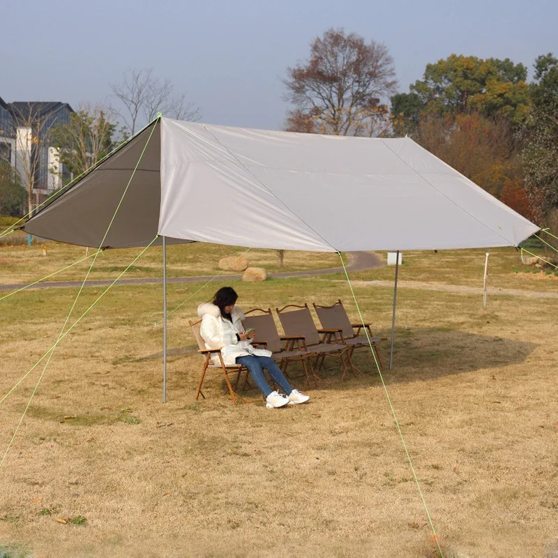 Toldo de acampada de lona para exteriores, tienda de refugio para venta al aire libre, gazebo Naturehike