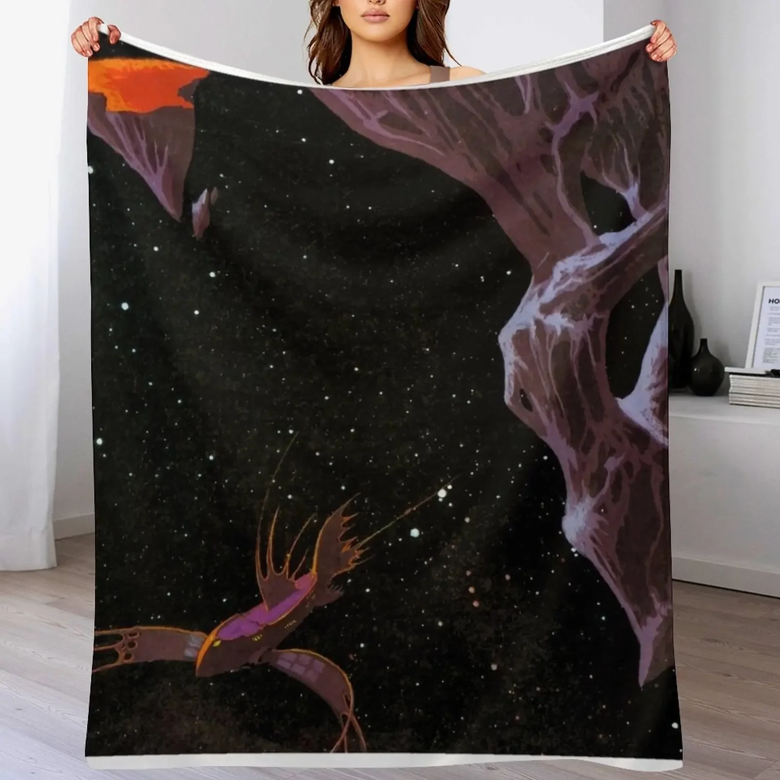 

Roger Dean Throw Blanket Warm sofa bed Beautifuls Decoratives Blankets