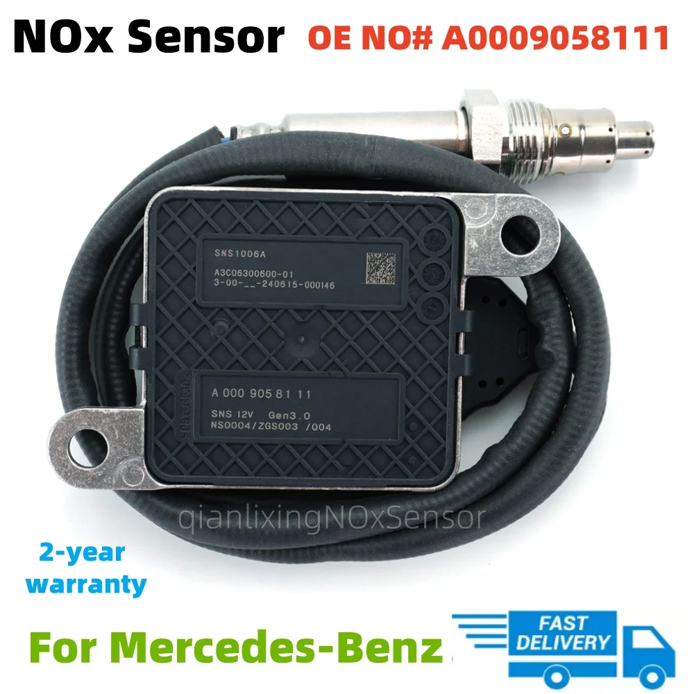 A0009058111 Nitrogen Oxide NOX Sensor For Mercedes-Benz A B C E GLE GLS W177 W247 W205 A205 C205 S205 C257 A238 C238 W213 S213