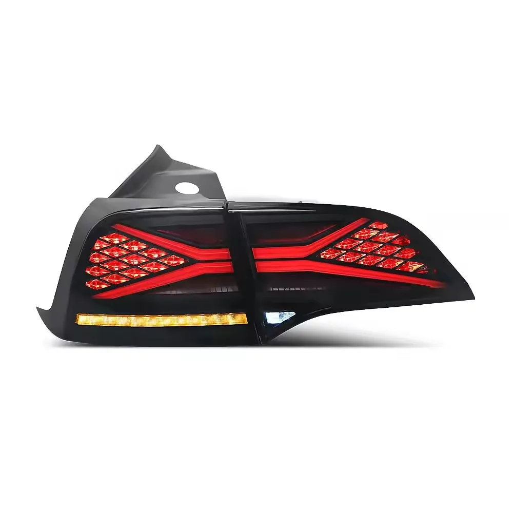 Rear Lamp for Model 3 Led Tail Light Signal Reversing Lights for Model Y Brake Lighting Design For Tesla Model Y taillight