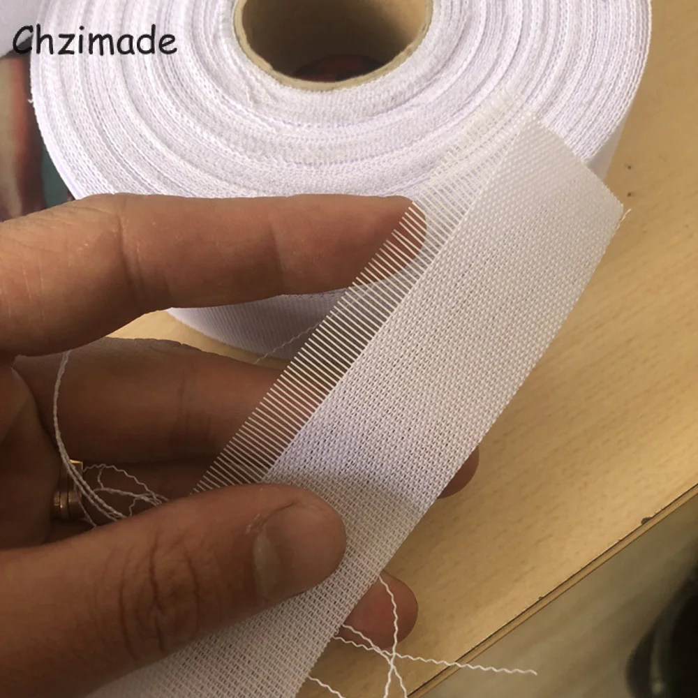 Chzimade 20Yards Roll Polyester Fish Boning Wedding Dress Corset 3.5cm Width For Bras Diy Wedding Dress Sewing Accessories