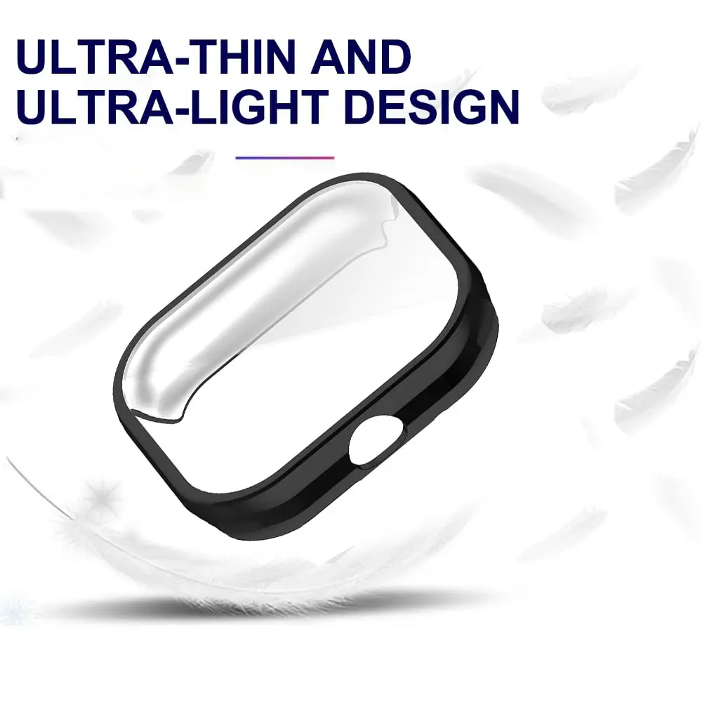 TPU  Case for Redmi Watch 4 Case Cover - Full Coverage TPU Protective Case Cover For Xiaomi Redmi Watch 4