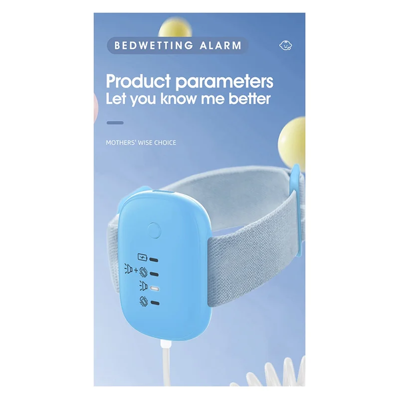 ABDJ - Alarm na nocne łapanie dla dzieci, alarm na nocne łapanie dla chłopców i dziewczynek, trening nocny, pielęgnacja starszych osób, 3 tryby alarmu, magnetyczne mocowanie