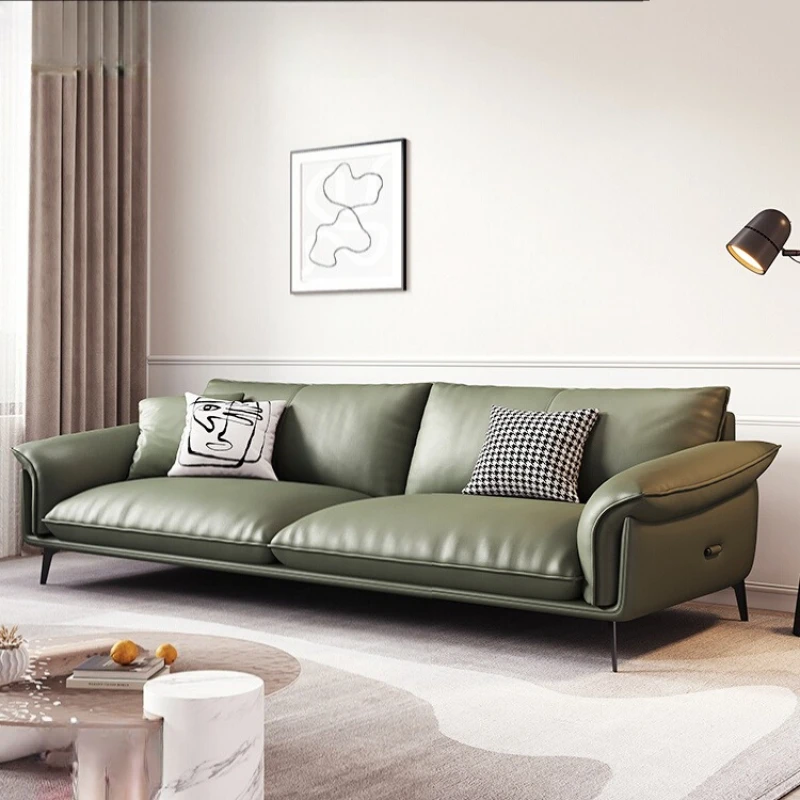 

Real Minimalist Living Room Sofas Classic Sleeping Modern Lounge Sofa Leather Luxury Soft Couch Wohnzimmer Furniture For Home