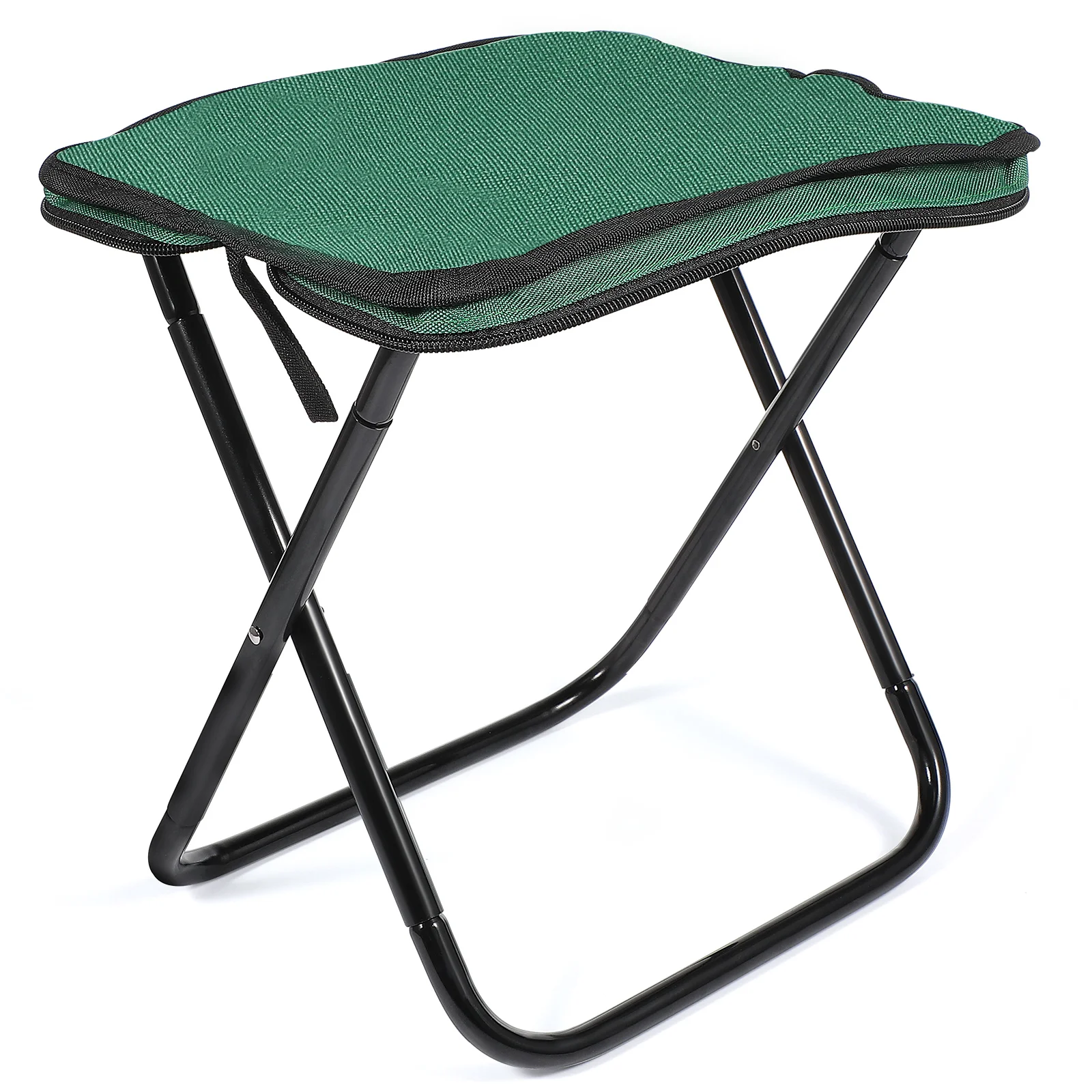 

Outdoor Folding Stool Lightweight Portable Camping Chair Foldable Aluminum Alloy Travel Stools Gardening Extra Seating Home Use