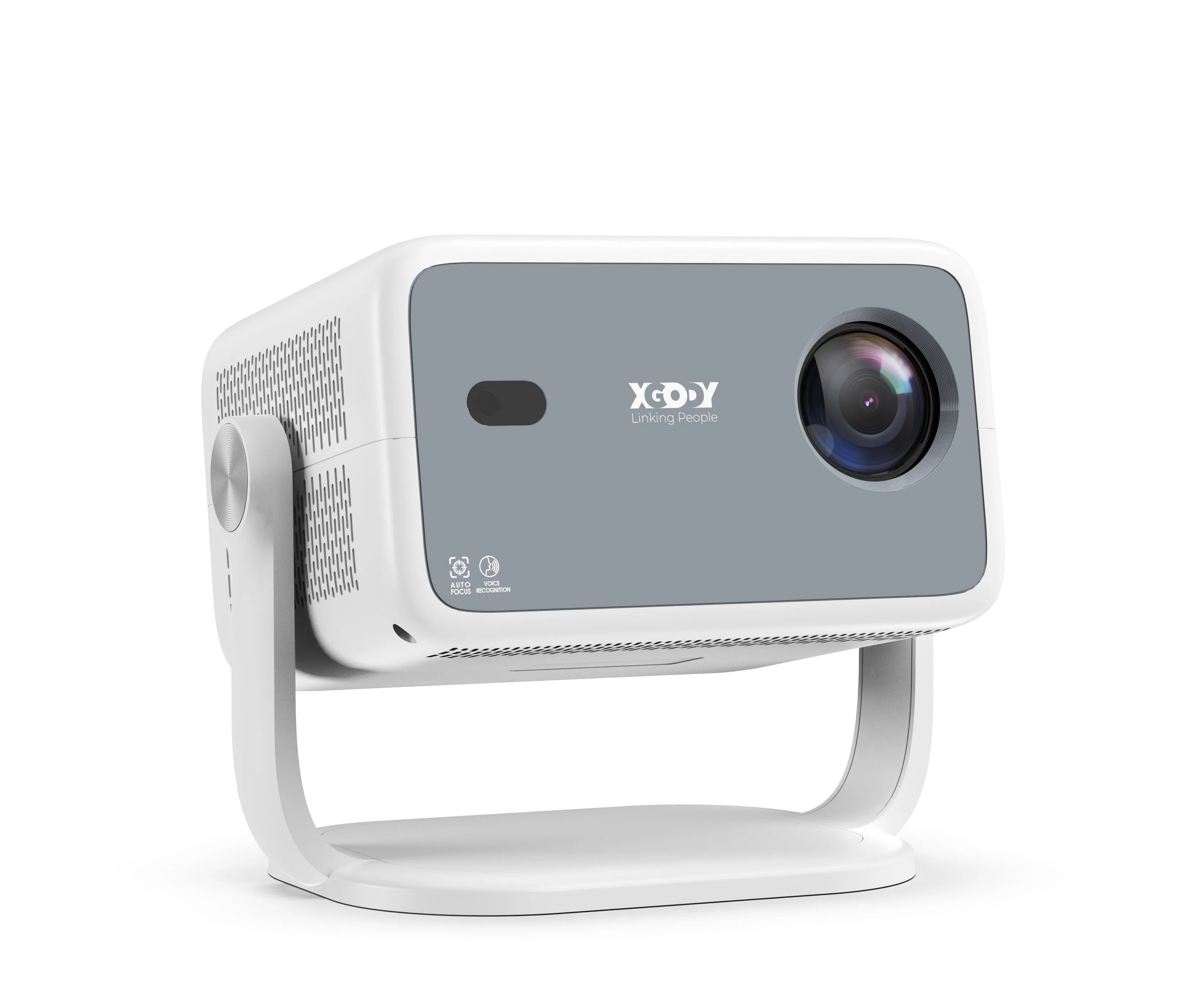 XGODY Projector N6/N6 Pro Netflix Officieel 4K Spraakbesturing Smart Android TV Whale OS 8/32GB ROM voor Movie Home Theater