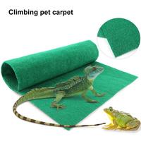 Non-slip Carpet Moisture-resistant Carpet Soft Flexible Substrate Liner for Geckos Snakes Turtles Ideal Basking for Climbing