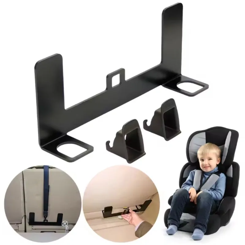 Universal Children Seat Restraint Anchor Mounting Kit for ISOFIX Belt Connector Car Safety Seat Brackets Interior Accessories