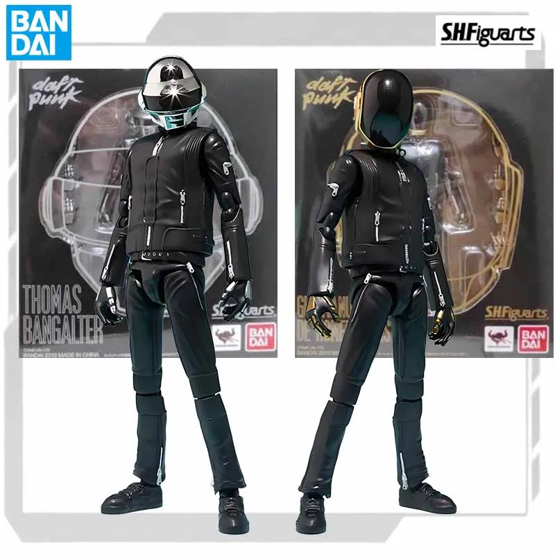 Bandai оригинальный комплект модели SHF Guy-Manuel De Homem-Christo Thomas Bangalter, экшн-фигурка, модель игрушки, подарок для мальчика, коллекционная