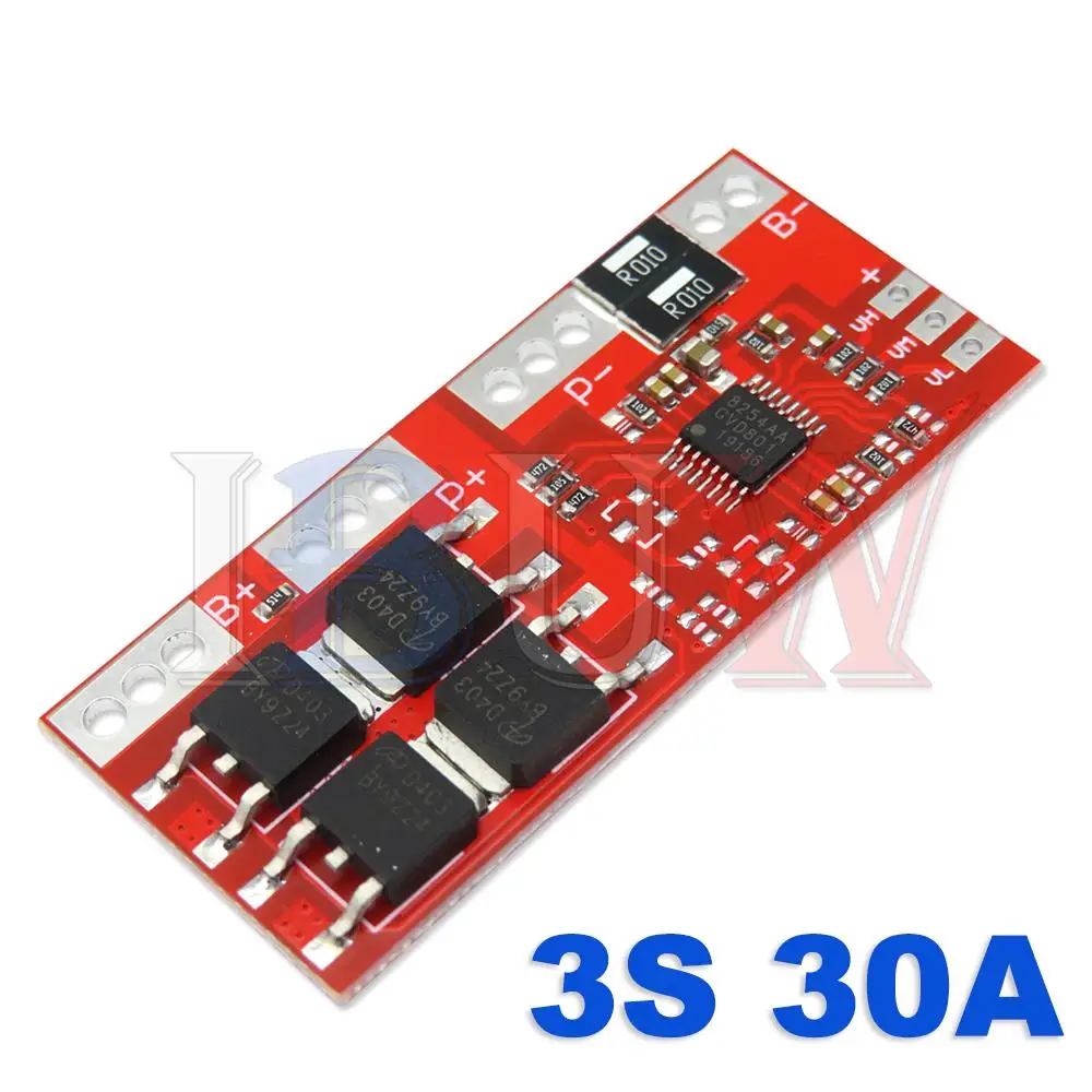 1PCS 1S 2S 3S 4S 5S 6S 3A 20A 30A Li-ion Lithium Battery 18650 Charger PCB BMS Protection Board For Drill Motor Lipo Cell Module