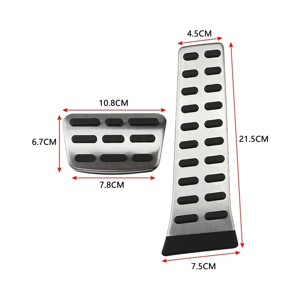Car Pedals for Hyundai Sonata Santa Fe Tucson IX35 I40 Elantra for Kia Sorento Sportage Optima K3 K5 2010-2015 Auto Pedal Cover