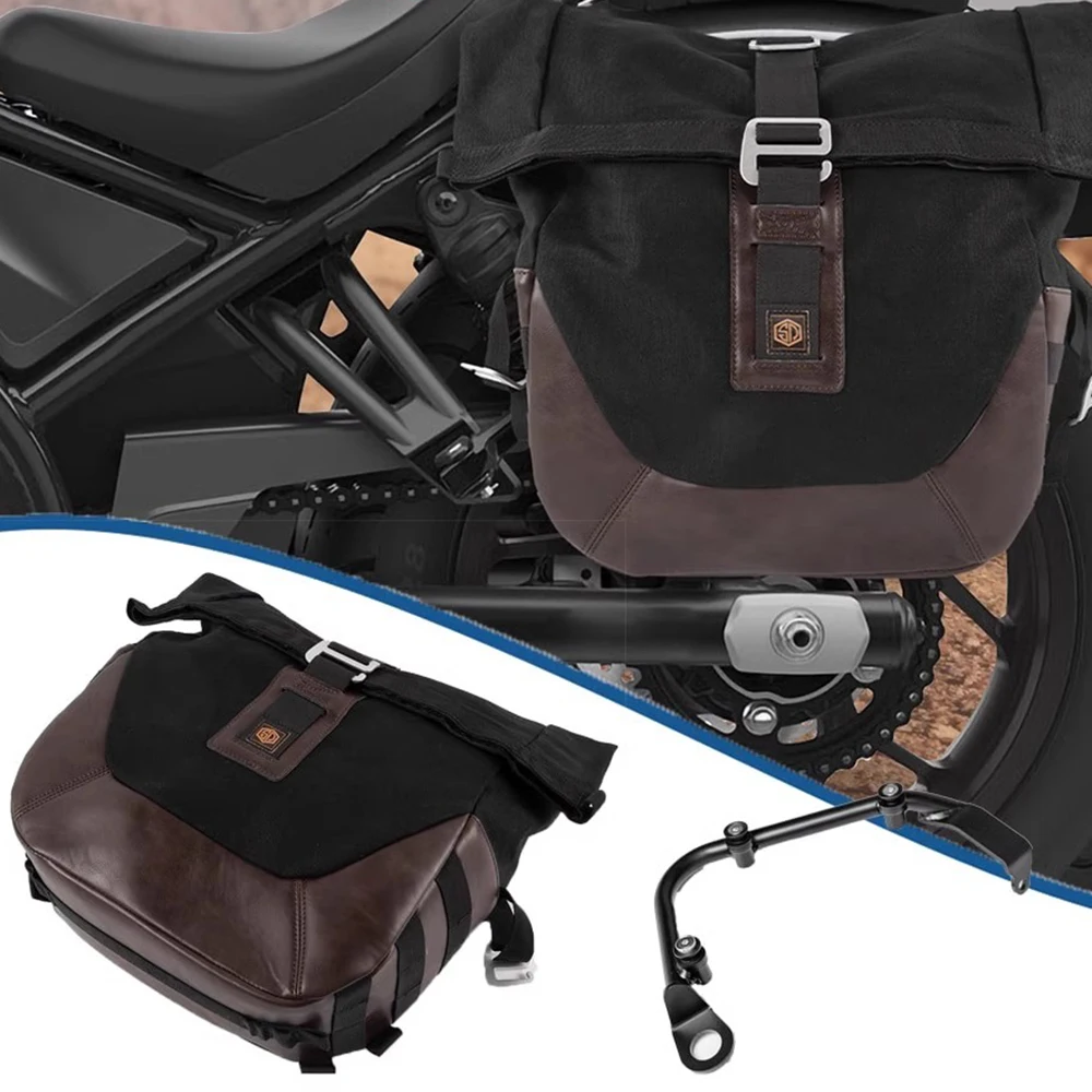 For BMW R nineT Saddlebag Support Bracket for R9T Scrambler Urban GS Pure Racer Motorcycle Side Mount Holder Luggage Rack Bars