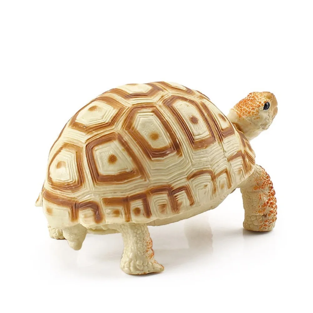 

Leatherback Tortoise Turtle Action Figures Simulation Hand Painted Sea Turtle Model Educational PVC Material