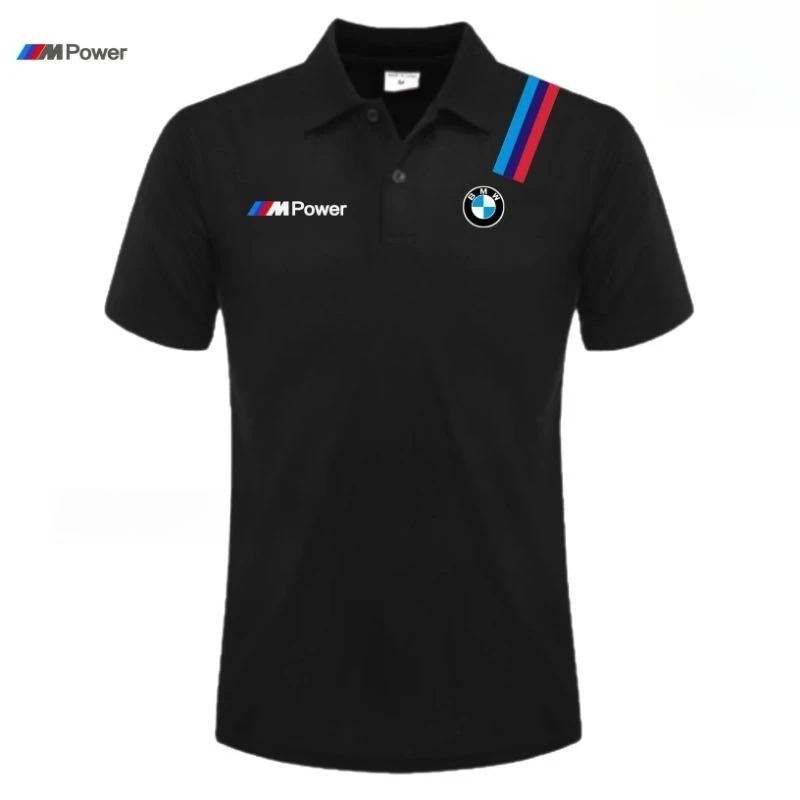 

Bmw M Power Racing Performance Fans High Quality Printed Men's and Women's Breathable Polo Shirt T-shirt