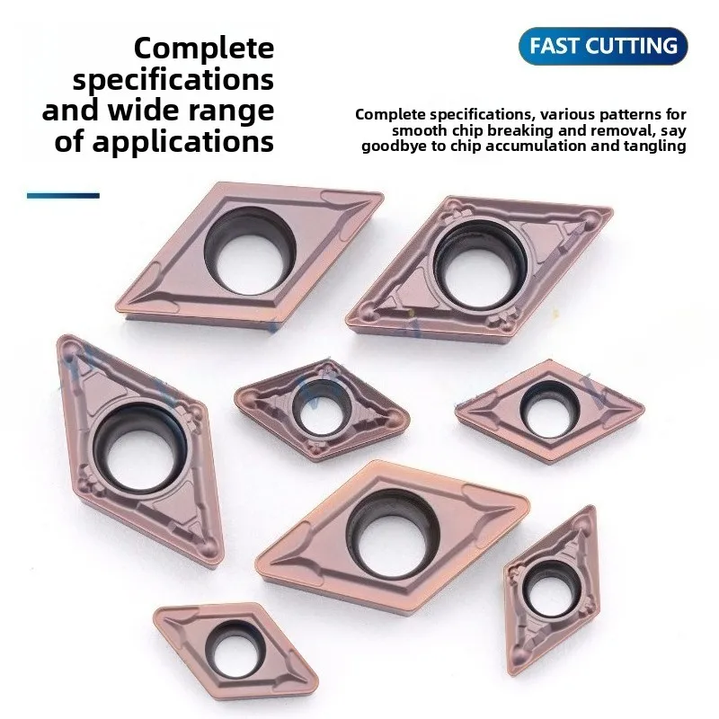 10pcs Original 55-degree Small Rhombus DCMT070204 DCMT070208 DCMT070202 DCMT11T304 DCMT11T308 DCMT11T302 MV LM XT930