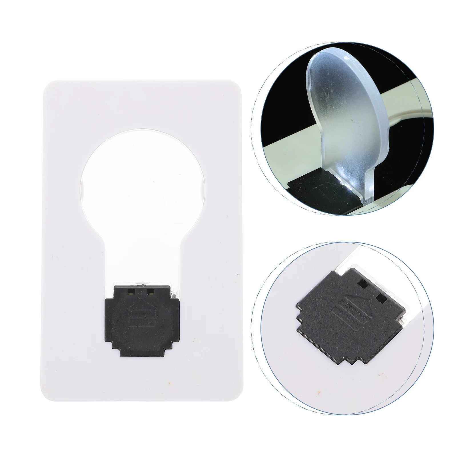 

4pcs Mini LED Bright Warm ABS Material Night Lights for Tote Purse Wallet Gifts Portable Small