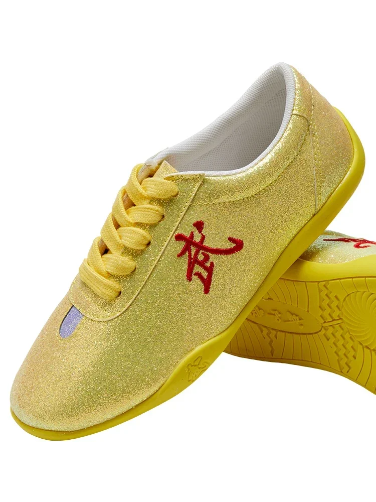 الأطفال الرجال صنع الجلود تاي تشي أحذية الكونغ فو الووشو فنون الدفاع عن النفس أحذية رياضية أحذية رياضية للجنسين الحرة مرنة 2025 جديد