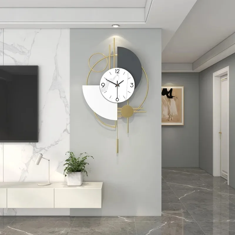 

Modern Creative Simple Wall Hanging Clock, New