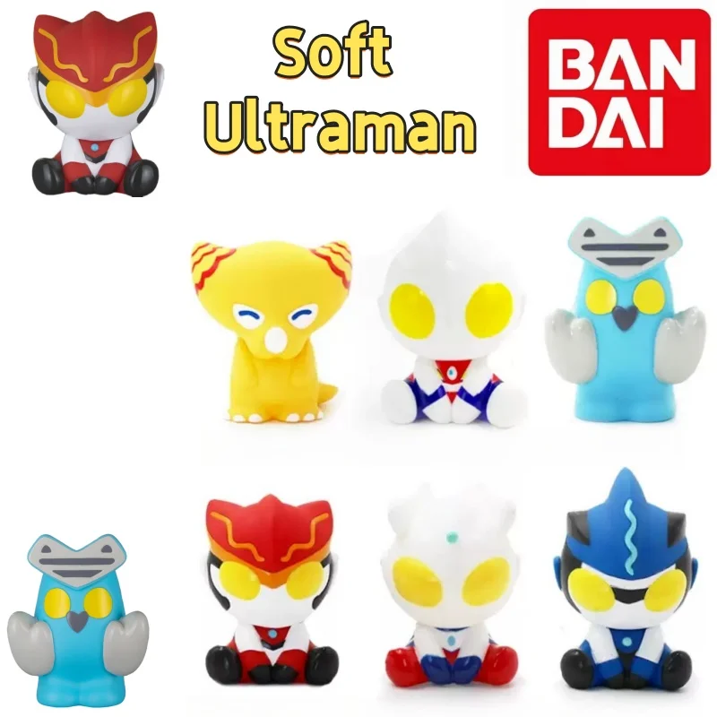 

【 Bandai 】 Authentic Ultraman Special Edition Ultraman Cute Soft Rubber Doll Competition Robuluroso Baltankomora