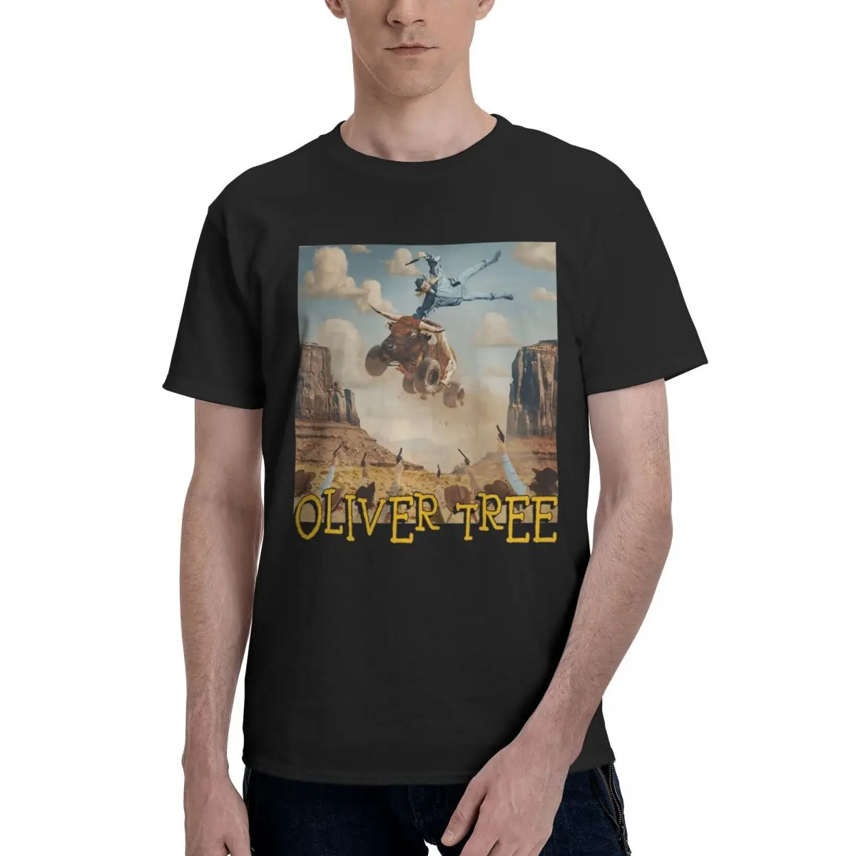 Oliver Tree RIP Rest In Piece Retro T Shirts Graphic Y2K Anime Tees T Shirts For Men Women Tops