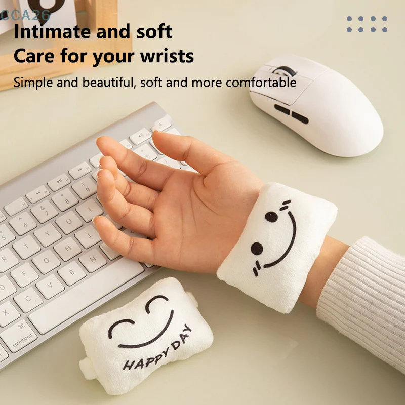 Mouse Pad Keyboard Typing Comfortable Wrist Support Hand Rest Simple Business Office Cute Fashionable Bracelet Unisex