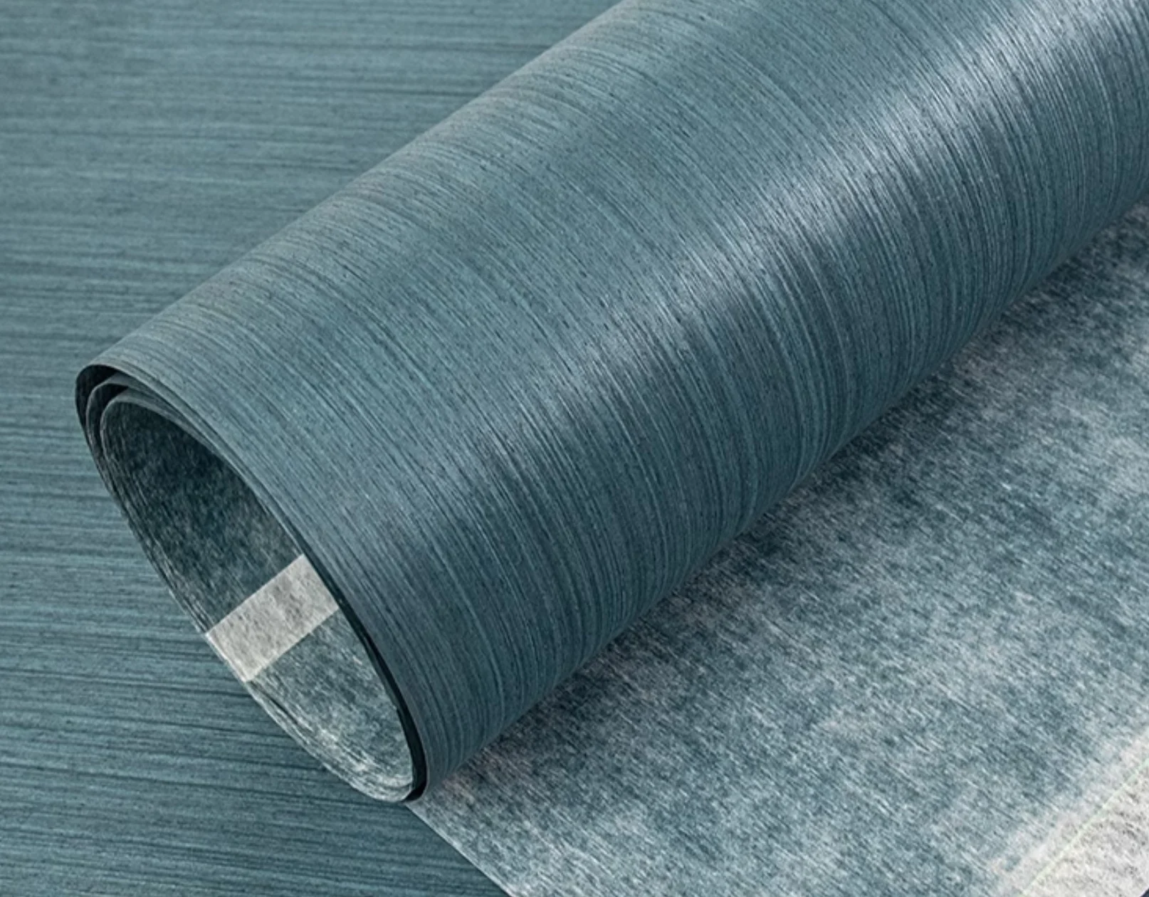 

L:2.5Metersx58cm T:0.25mm Technology Pure Blue Wood Veneer High-End Fashion for Walls Furniture decor (Back Non-woven fabric)