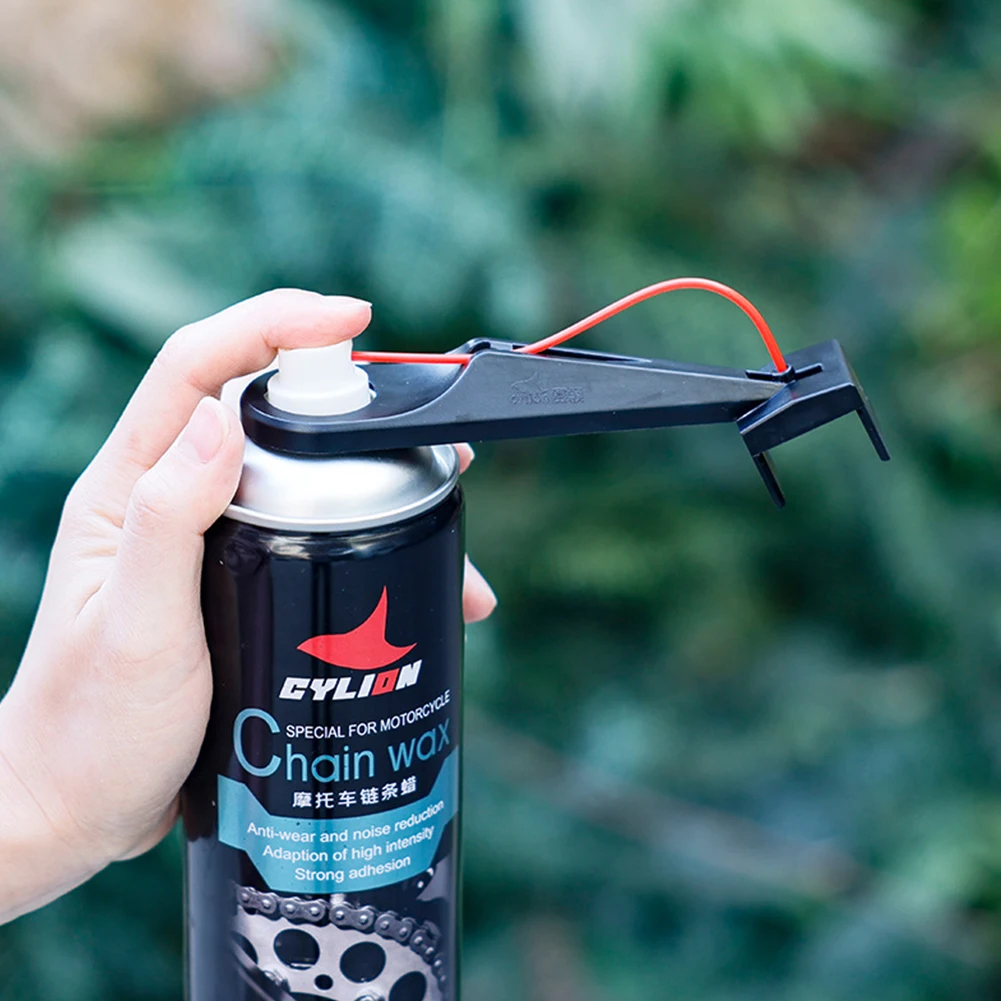 

Масленка для цепи мотоцикла, распылительная шестерня, без беспорядка, воск для цепи, насадка для очистки цепи, смазка, держатель для соломы, позиционер, аппликатор