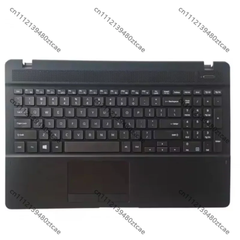 Laptop Palmrest Upper Case with Keyboard  Compatible with Samsung NP370B5L NP371B5L NP370E5L, Notebook Replacement Assembly