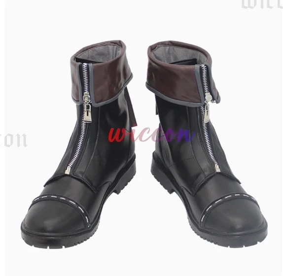 Spiel FF VII Wiedergeburt FINAL FONTASY Cloud Strife Cosplay Kostüm Perücke Anime Cloud Cosplay Uniformen Schuhe Halloween Karneval Outfit