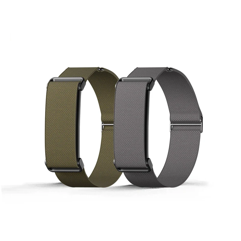 Google Fitbit Air Sportarmband Outdoor-Laufschlaufe Klettverschluss Gewebtes Ersatz-Armband Einfaches Individuelles Geschenk-Zubehör